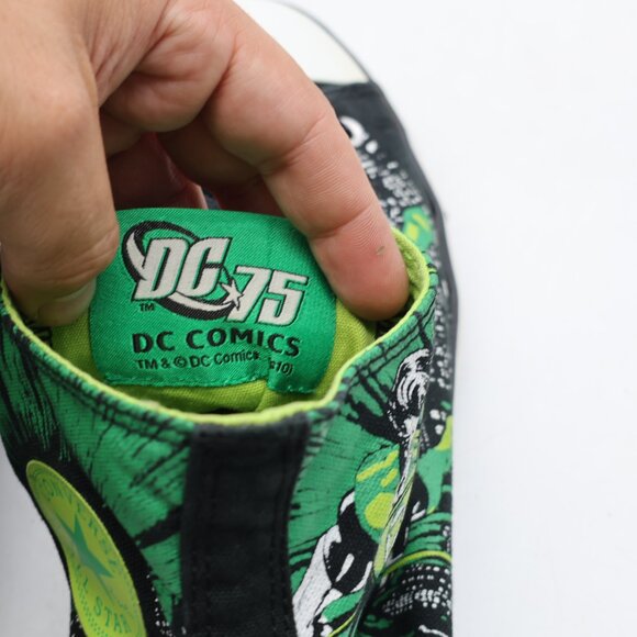 Converse All Star Hi DC Comics Green Lantern Shoes Men's 12 Women's 14 Graphic - Picture 10 of 12
